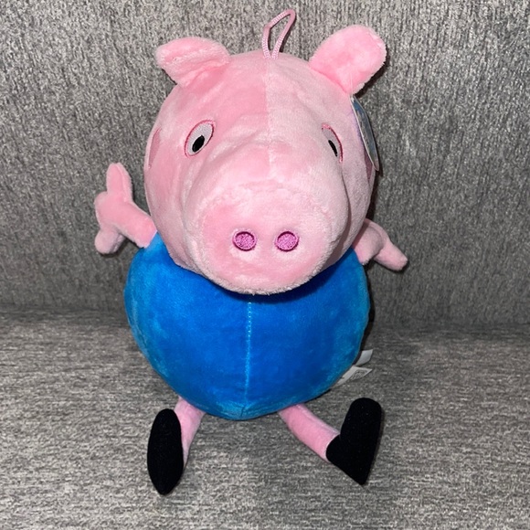 NWT Peppa Pig George 13.5 Inch Plush